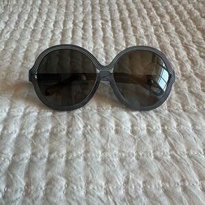 Chloé Blue Sunglasses Avio/Black Lenses EUC